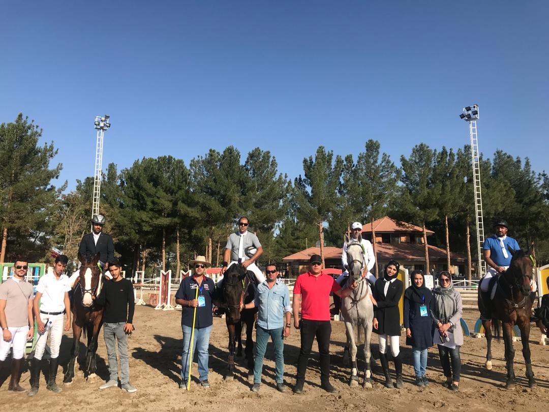 نتایج چهاردهمین مسابقه پرش با اسب هیات سوارکاری استان اصفهان در سال ۹۷