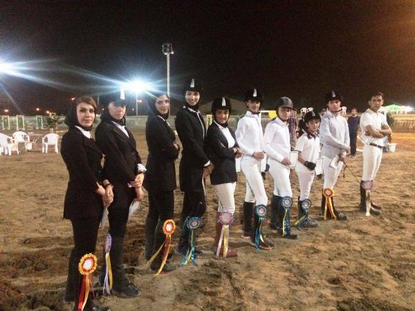 نتایج چهارمین مسابقه پرش با اسب هیات سوارکاری استان اصفهان در سال ۹۶