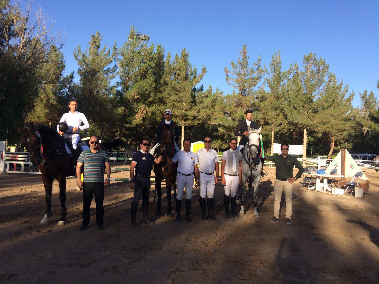 نتایج هفتمین مسابقه پرش با اسب هیأت سوارکاری استان اصفهان در سال ۹۶