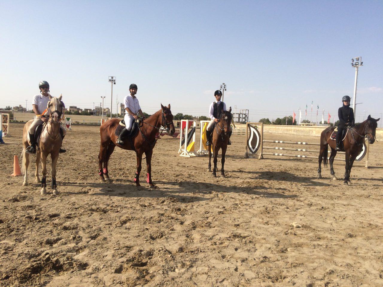 نتایج یازدهمین مسابقه پرش با اسب هیأت سوارکاری استان اصفهان در سال ۹۶