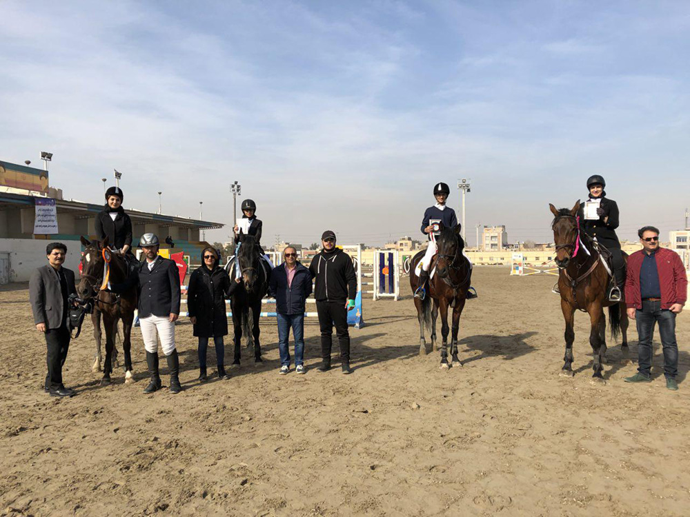 نتایج شانزدهمین مسابقه پرش با اسب هیأت سوارکاری استان اصفهان در سال ۹۶