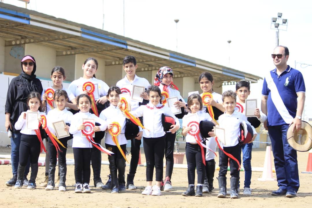 نتایج دومین مسابقه سوارکاری کودکان هیات سوارکاری استان اصفهان